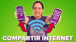 Comparte la CONEXIÓN a Internet de tu ANDROID o iPHONE tutorial MUY FÁCIL  ChicaGeek [upl. by Sredna927]