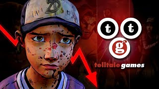 Como a Telltale Games foi do LUXO ao LIXO Minecraft The Walking Dead e Outros [upl. by Hedley]