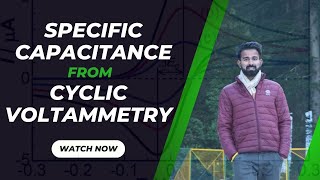 1 Calculation of Specific Capacitance from Cyclic Voltammetry using Origin [upl. by Egoreg]