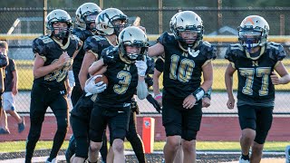 Zayden Stanner Noblesville Grinders Football [upl. by Ailido]