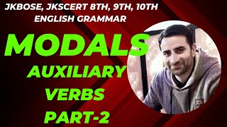 Modals  class 8th  9th  10th  part2  jkbose march session 2024 [upl. by Massie115]