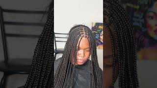 ✨Knotless box braids✨ [upl. by Dhumma]