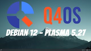 Q4OS 55 Debian 12 con Plasmas 527 listo para usar [upl. by Innek685]