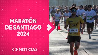 MARATÓN DE SANTIAGO 2024 El plan de contingencia y todo lo que necesitas saber del evento deportivo [upl. by Britni]