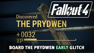 Fallout 4  Board The Prydwen Early Glitch After Patch 17110 [upl. by Dulla159]