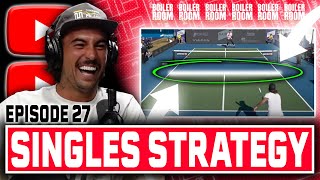 Youre Losing Pickleball Points If Youre Not Using This Singles Pickleball Strategy [upl. by Lancelot939]