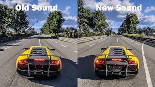 Forza Motorsport  Lamborghini Murcielago SV Sound Comparison Old vs New Sound [upl. by Aniehs961]