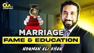 Nouman Ali Khan Unveiling Quranic Wisdom on Marriage Navigating Fame and Islamic Education [upl. by Lemhar]