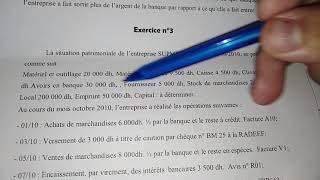 Exercice Comptabilité générale  Journal  Compte Shématique  Balance [upl. by Ibson537]