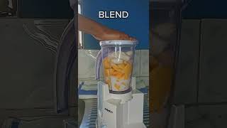 How to make a Mango Smoothie with a blender [upl. by Agiaf]