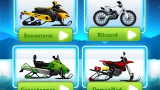 Motocross Kids  Winter Sports  Snow Motorcycle Racing  Videos Games for Kids  Girls  Android [upl. by Tlevesoor]