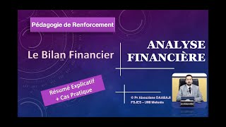 Pr Abouziane DAABAJI  Analyse Financière  Bilan financier  Résumé et Cas Pratique [upl. by Gaudet]