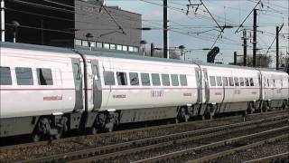 Trains at Doncaster  050412 [upl. by Elleniad422]