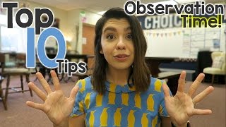 Top 10 Classroom Observation Tips [upl. by Mayor]