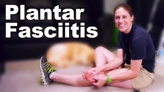 Plantar Fasciitis Stretches amp Exercises  Ask Doctor Jo [upl. by Nessie780]