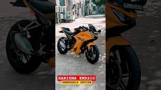 Karizma XMR review😱trending shorts xmr heromotocorp [upl. by Enorej]