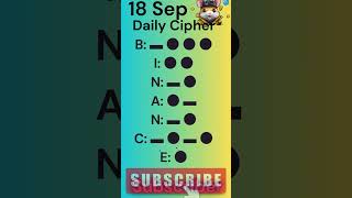 Hamster Kombat Daily Cipher 18 September 2024 [upl. by Atwahs]