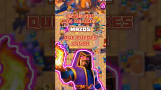 Mejores Mazos con el Mago Evolucionado en clashroyale clash [upl. by Suivart]