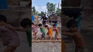 RESPECT  Railway Crossing  Train Passing Point  Childers Play funny  Viral Reel [upl. by Pomfrey]