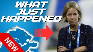 Detroit Lions Get Surprise No One Saw Coming [upl. by Ellenoj]