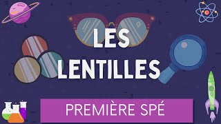 Les Lentilles  image grandissement formule de conjugaison  Première Spécialité Physique Chimie [upl. by Asyal826]