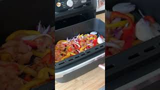 Fajitas au Air Fryer une garniture délicieuse en un rien de temps 🌮 fajitas tacos airfryer [upl. by Christine]