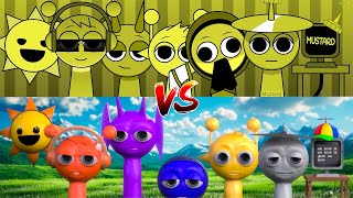 Incredibox Sprunki Mustard vs 3D Version [upl. by Renaldo]