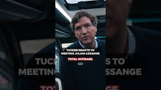 Tucker Reacts to Meeting Julian Assange [upl. by Ibbie]