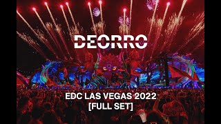 Deorro  EDC Las Vegas 2022  Kinetic Field Full Set [upl. by Elletsyrc322]