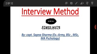 Interview Research Methods structured Unstructured amp focus group Method [upl. by Patnode382]