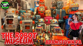 LOST IN SPACE AT THE TOY ROBOT MUSEUM  ADAMSTOWNPA [upl. by Ecirahs]