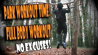 PARK WORKOUT INTENSE WORKOUT  New Years Resolution Motivation  OUTDOOR TRAINING [upl. by Robinetta]