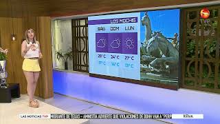 Clima con Marisol Dovala 😍  Reporte extendido fin de semana con La chica del clima TVP [upl. by Lletnahs]