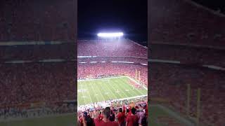 Tomahawk Chop on MNF vs Redskins [upl. by Donaldson]