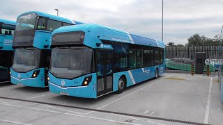 A tour on brand new GB KITE bus Translink ulsterbus 2668 parked at Pennyburn in Derry  Londonderry [upl. by Ot]