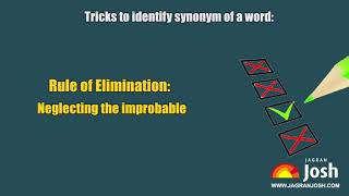 Learn to identify SYNONYM of a word [upl. by Ettennaej]