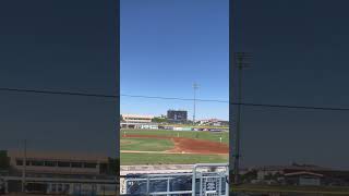 Los Angeles Dodgers Sean McLain Flies Out at Peoria Sports Complex [upl. by Ramses]