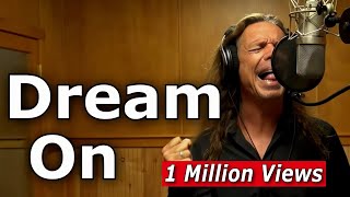 Dream On  Aerosmith  Steven Tyler cover by Ken Tamplin Vocal Academy [upl. by Assenay]