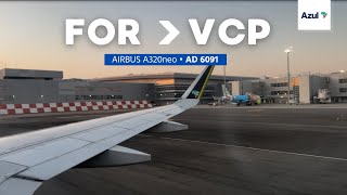 VOO FORTALEZA FOR ✈ CAMPINAS VCP  AIRBUS A320NEO AZUL [upl. by Walrath974]