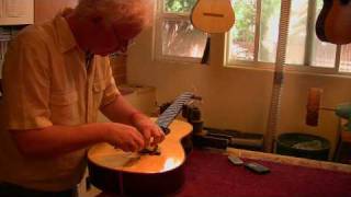 Stringing up a guitar part 6 finished [upl. by Hopper]