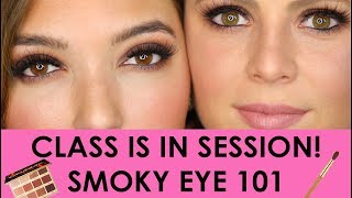 smoky eye tutorial with tartelette toasted palette  tarte tutorials [upl. by Nahk898]