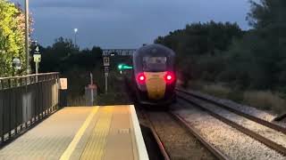 Imerys freight and two GWR IETs at Worle [upl. by Jueta]