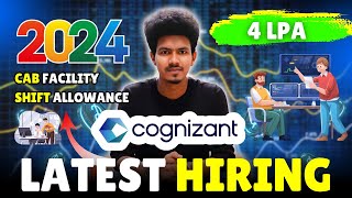 Cognizant Off Campus Drive 2024  Cognizant Interview Process  Cognizant Recruitment for Freshers [upl. by Eninej]