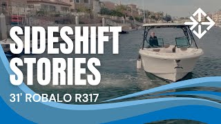 Sideshift Stories  Robalo R317 with ST230Dual Stern Thruster System [upl. by Eadmund]