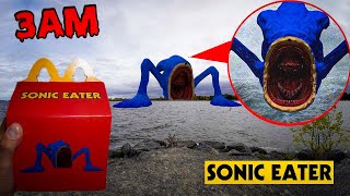 GONE WRONG DONT ORDER THE SONIC EATER HAPPY MEAL FROM MCDONALDS AT 3AM SHIN SONIC EATER ATE ME [upl. by Lanam]