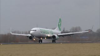 Transavia presenteert nieuwe look op Schiphol [upl. by Nnaed]