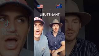 How to properly pronounce lieutenant australia usa [upl. by Rebm]