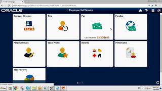 PeopleSoft Tutorial Training Part 1 of 36 [upl. by Yesnnyl]