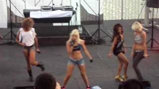 Paradiso Girls performing quotIm Not Your Bitchquot at Out In The Park [upl. by Pudendas636]