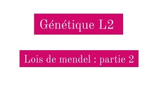 Résumé de dihybridisme  جميع الاسئلة الممكنة مع الاجوبة [upl. by Alrzc]